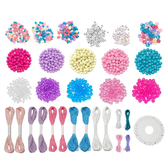 Pastel Bead Kit Box by Creatology™